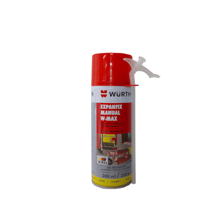 Espuma Expansiva de Poliuretano 300ml/230g - Expanfix Wurth