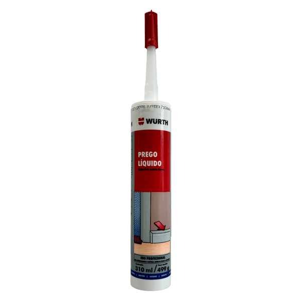 Cola Prego Líquido Extra Forte 310mL/499g Wurth Profissional