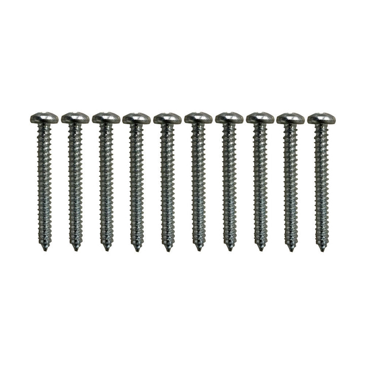 Parafuso de Aço Philips Auto Atarraxante Panela 4,8 x 38mm ZB para Bucha Nº 8 [10 Unidades]