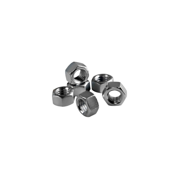 Porca de Aço Sextavada 1/4" [Pacote com 50]
