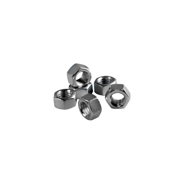 Porca de Aço Sextavada 1/4" [Pacote com 50]