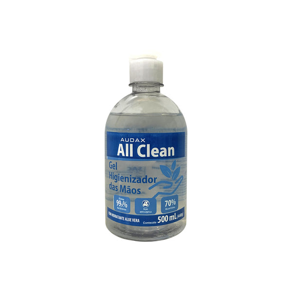 Álcool Gel 70% com Hidratante Aloe Vera 500mL