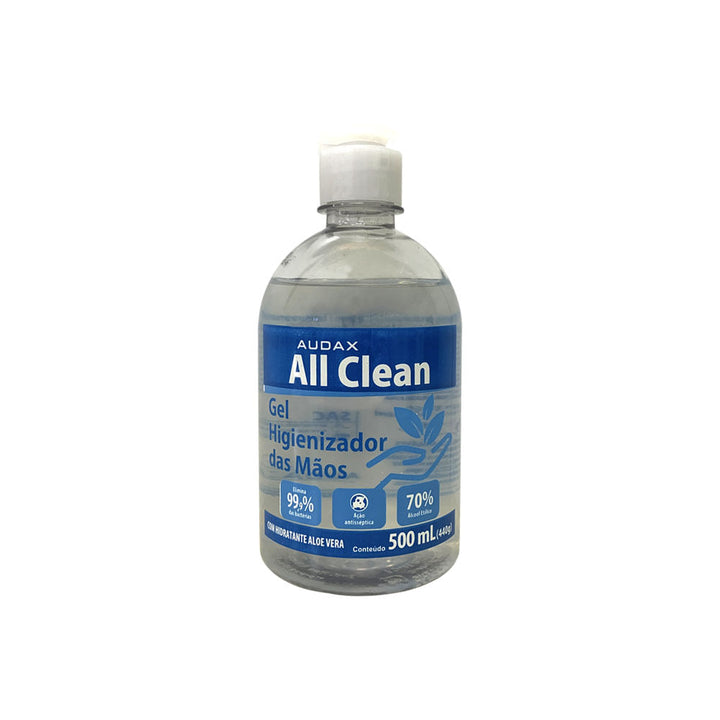 Álcool Gel 70% com Hidratante Aloe Vera 500mL