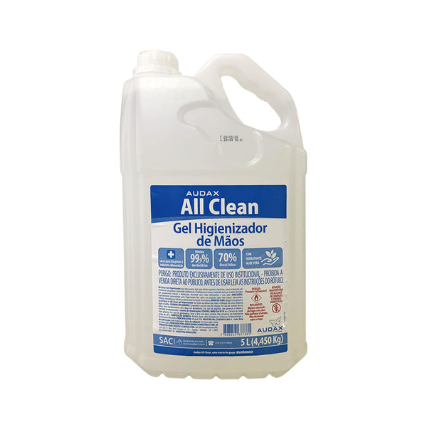 Álcool Gel 70% com Hidratante Aloe Vera 5L