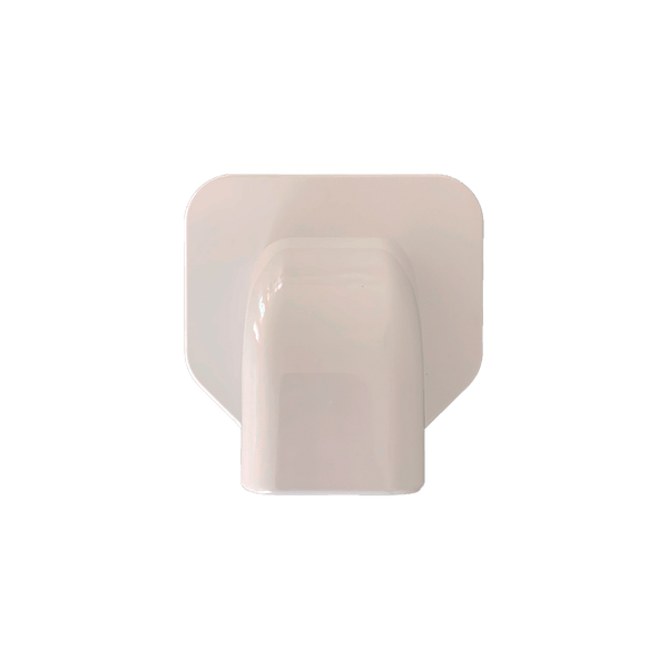 Acabamento Terminal PVC Branco para Canaleta 60mm [A]