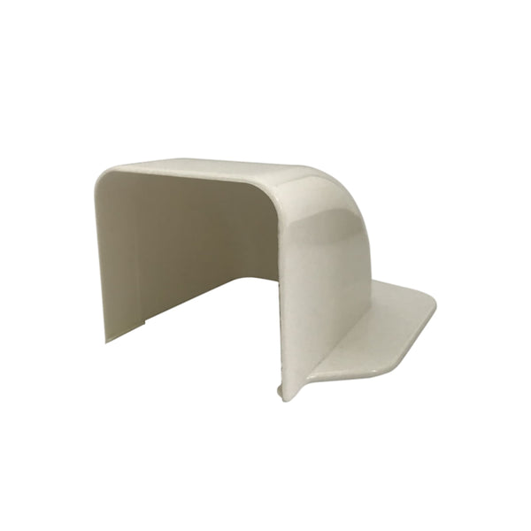 Acabamento Terminal PVC Branco para Canaleta 85mm [B]