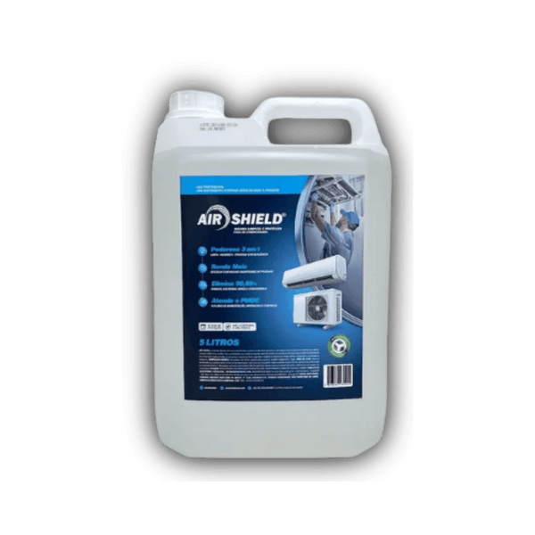 Desincrustrante e Bactericida para Limpeza - Air Shield 5L