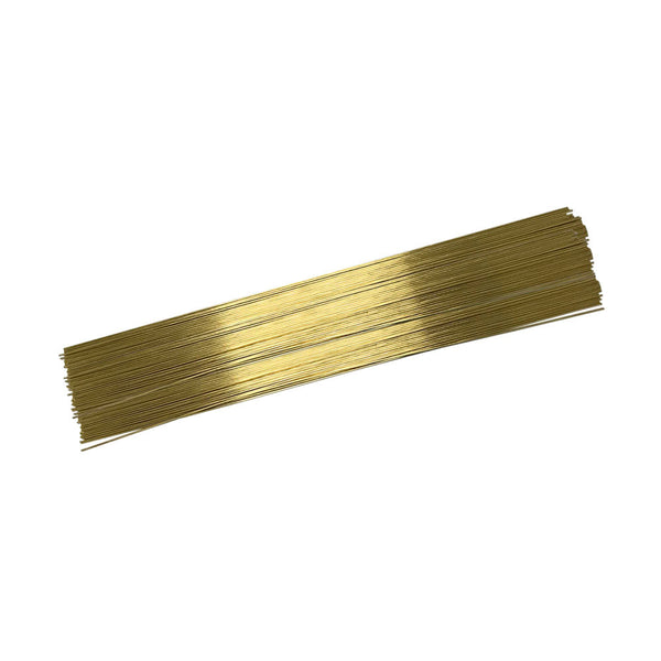 Solda Latão (Amarela) 2,40mm x 90cm - Kit com 25 varetas