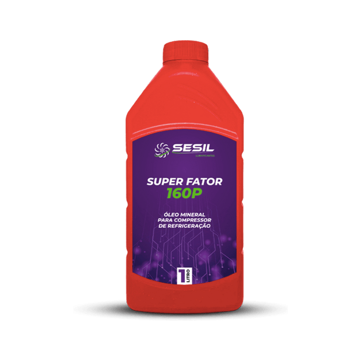 Óleo Mineral Fator 160P para Compressores de Refrigeração e Ar Condicionado - 1 Litro [ISO VG 32]
