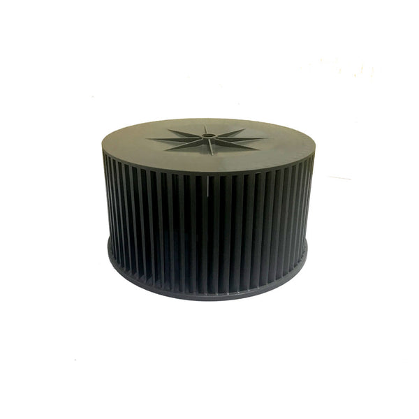 Turbina [Rotor] de Plástico Anti-horário 230mm x 120mm
