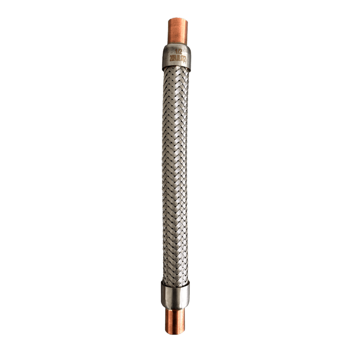 Tubo Flexível Eliminador de Vibração Cobre-Inox 1/2"