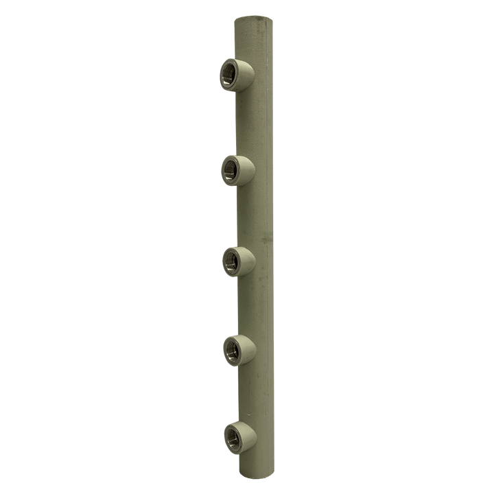 Distribuidor Hidráulico Manifold PPR 50mm 5 Saídas 3/4" Fêmea BSP