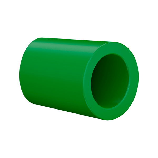 Luva PPR Verde Termofusão Água Quente Fria 90mm