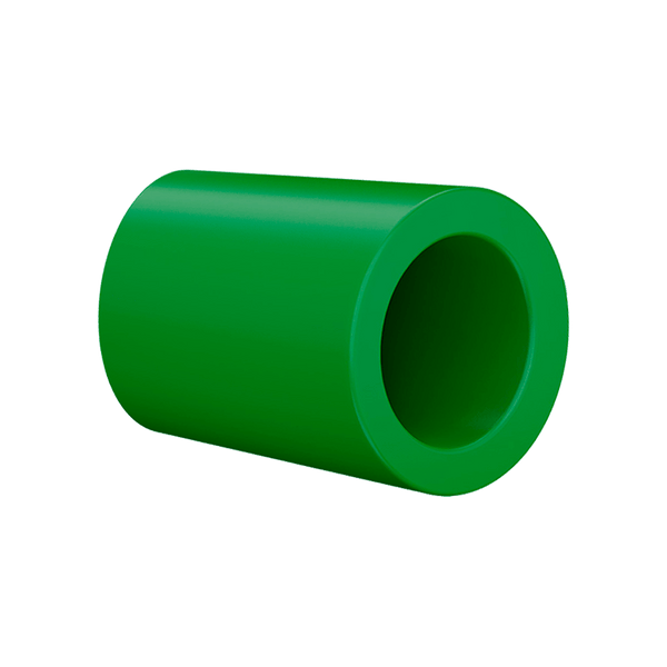 Luva PPR Verde Termofusão Água Quente Fria 50mm
