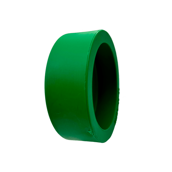 Cap PPR Verde Termofusão Água Quente Fria 90mm