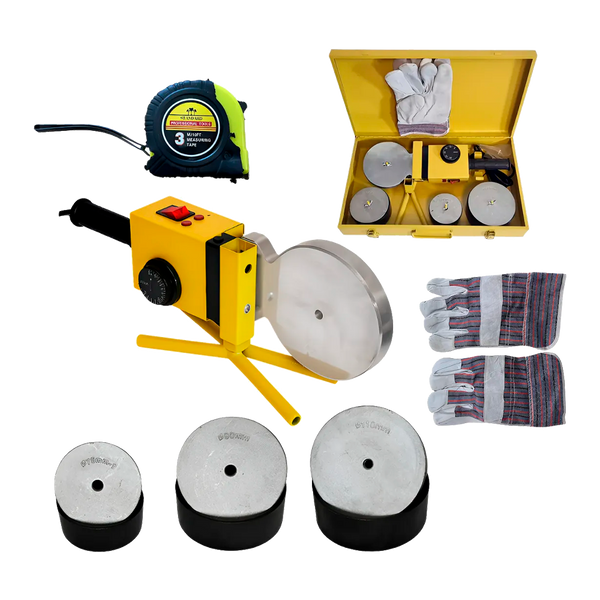 Termofusor Profissional 75/90/110mm 2000W 220V + Luva e Trena