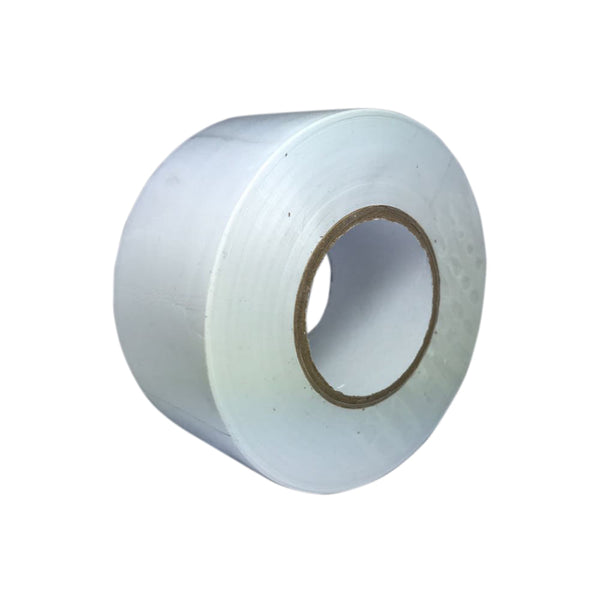 Fita PVC Branca de Acabamento com Adesivo 48mm x 50m