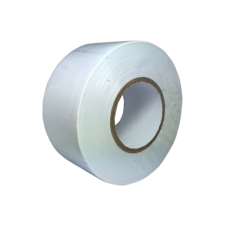 Fita PVC Branca de Acabamento com Adesivo 48mm x 50m