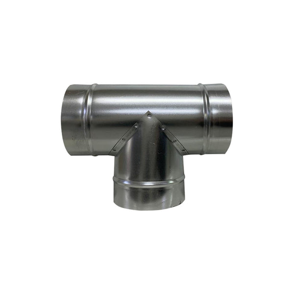 Tee 90º de Chapa de Aço Galvanizada 150mm