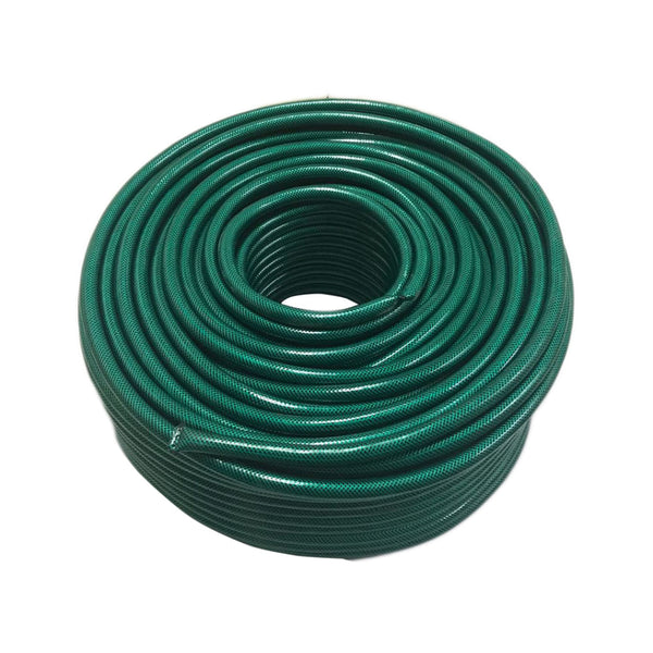Mangueira de Jardim Flexível Reforçada Verde PVC 3 Camadas 30 metros 1/2"