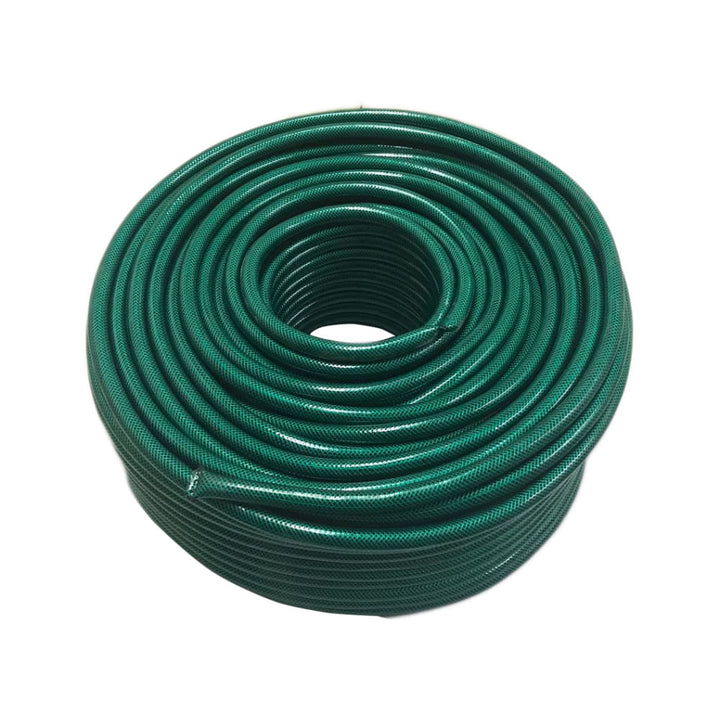 Mangueira de Jardim Flexível Reforçada Verde PVC 3 Camadas 30 metros 1/2"