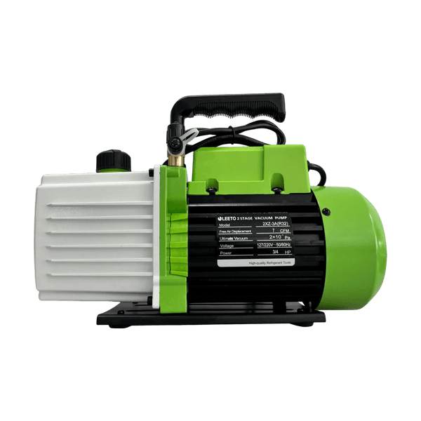Bomba de Vácuo Profissional Automotivo Refrigeração Ar Condicionado Duplo Estágio 7CFM Bivolt R32