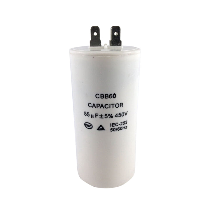 Capacitor Permanente 55uF 380V Plástico