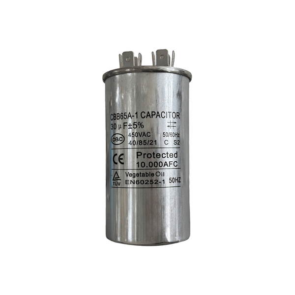 Capacitor Permanente 30uF 450V Alumínio