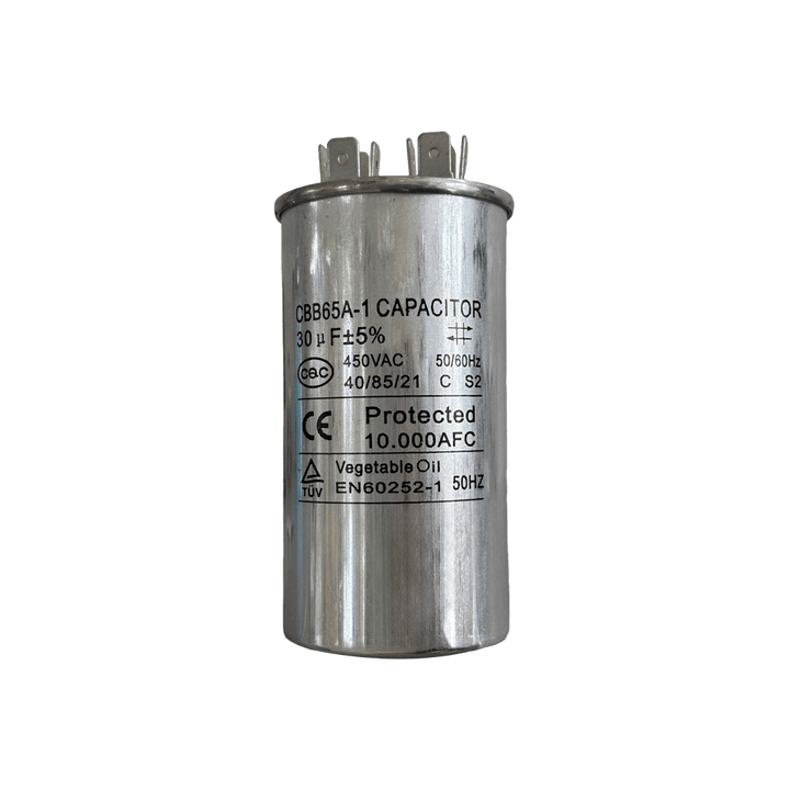 Capacitor Permanente 30uF 450V Alumínio