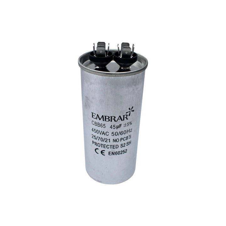 Capacitor Permanente 45uF 450V Alumínio