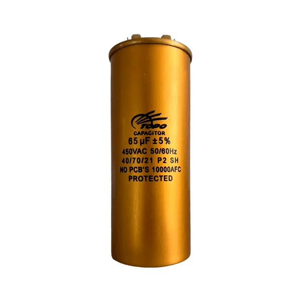 Capacitor Permanente 65uF 450V Alumínio