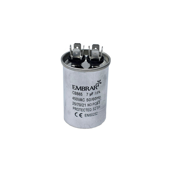 Capacitor Permanente 7uF 450V Alumínio