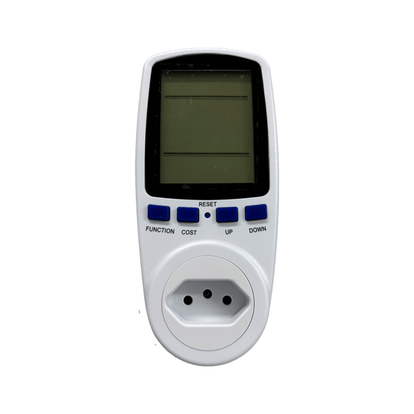 Medidor de Consumo Digital Tomada Tensão Corrente Frequência Potência 3680W 16A Bivolt
