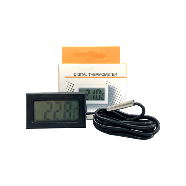 Termômetro Digital LCD Multiuso -50°C a 80°C Com Sensor e Cabo