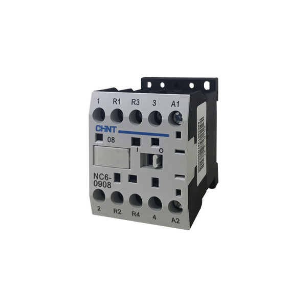 Mini Contator de Potência Auxiliar 2NA + 2NF 9A 220V 60Hz NC6-0908 CHINT