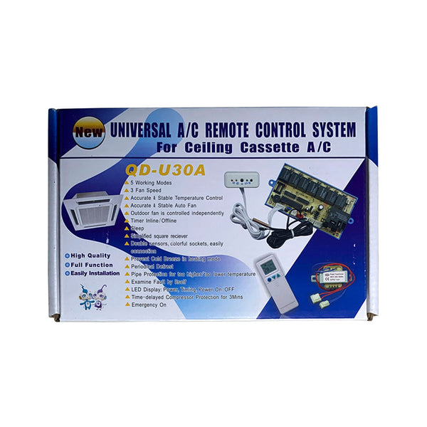 Placa Eletrônica Universal com Controle Remoto para Split Cassete Quente e Frio 220V