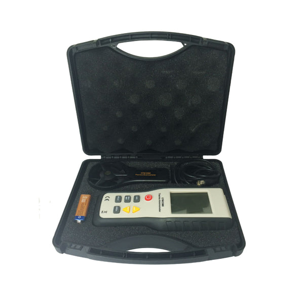Termo Anemômetro Digital Portátil Com Maleta - Profissional