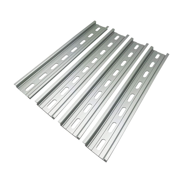 Trilho Din Perfurado Aço Galvanizado 35mm x 7.5mm – 1 Metro