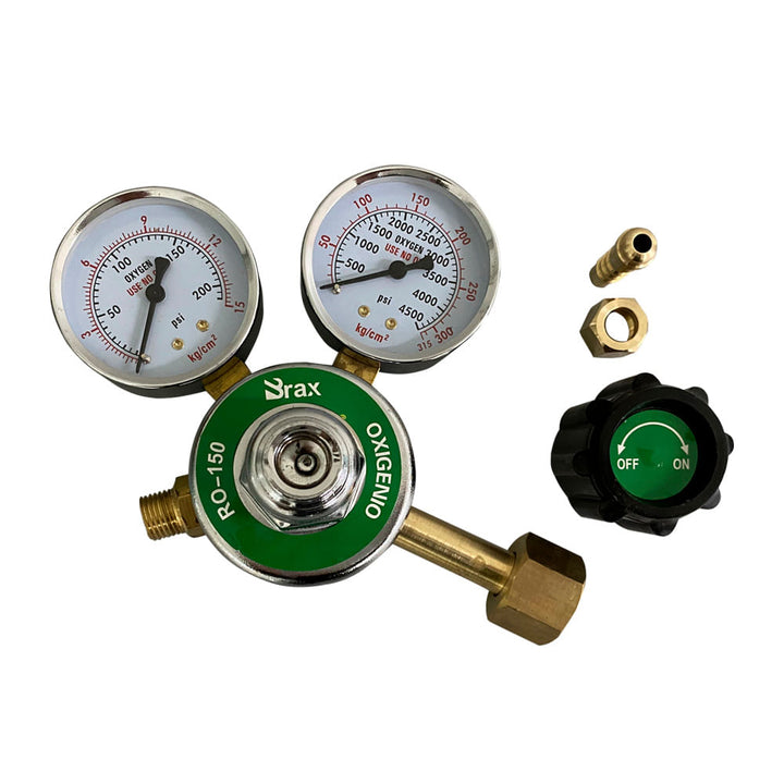 Regulador de Pressão para Oxigênio Escala Kg/cm² e Psi