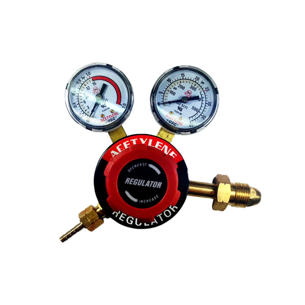 Regulador de Pressão para Acetileno - Medição em Bar/Psi