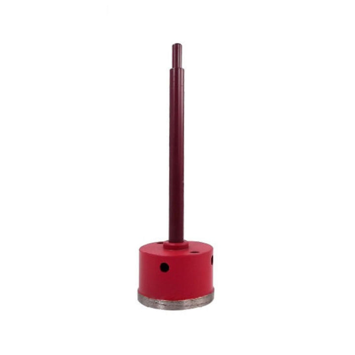 Serra Copo Diamantada 53mm Haste Pino Guia