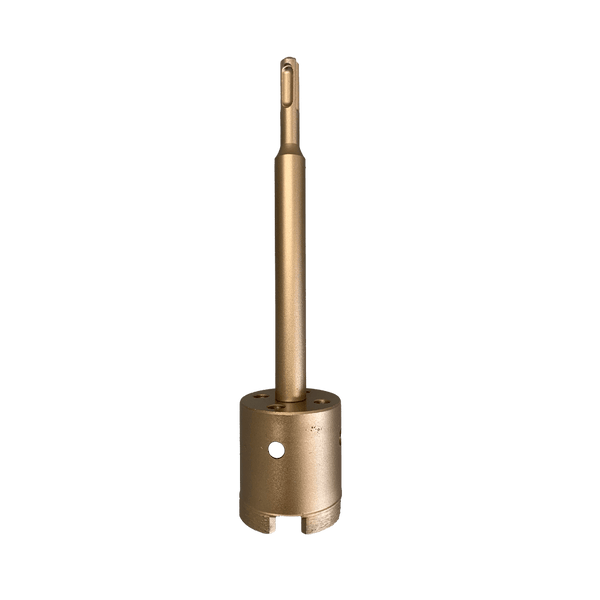 Serra Copo Diamantada Diâmetro 53mm Haste Pino Guia Engate SDS Comprimento Copo 55mm