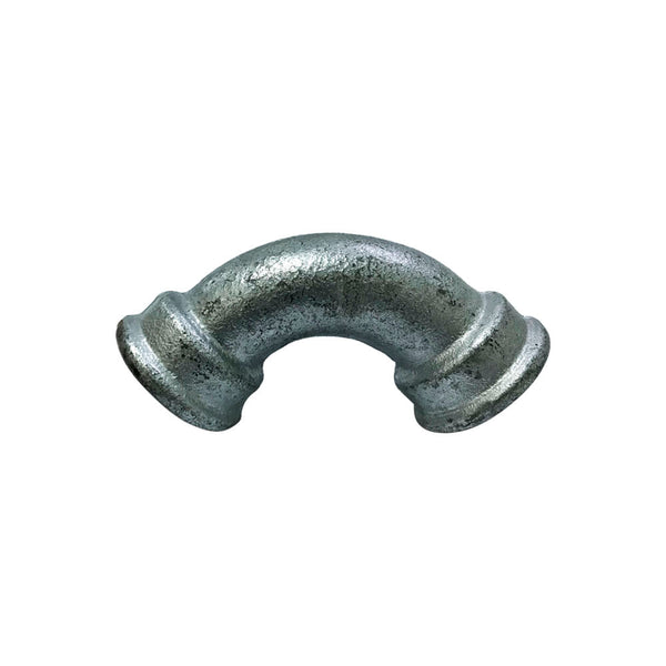 Curva 90º Galvanizada Fêmea Fêmea 3/4"