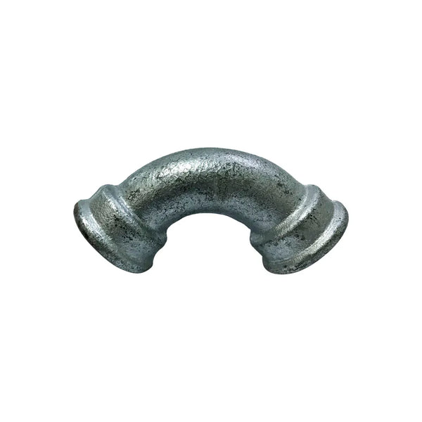 Curva 90º Galvanizada Fêmea Fêmea 1.1/4"