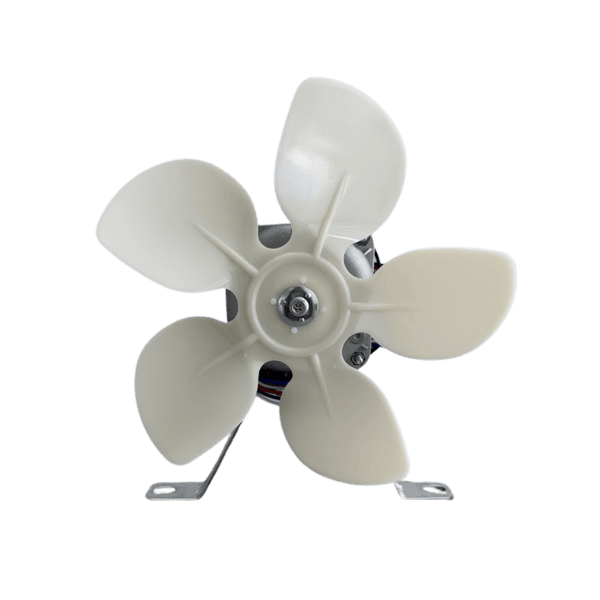 Micro Motor Ventilador Exaustor 1/40 110V/220V (Bivolt) Hélice Plástica 8” Suporte Freezer Balcão Expositor