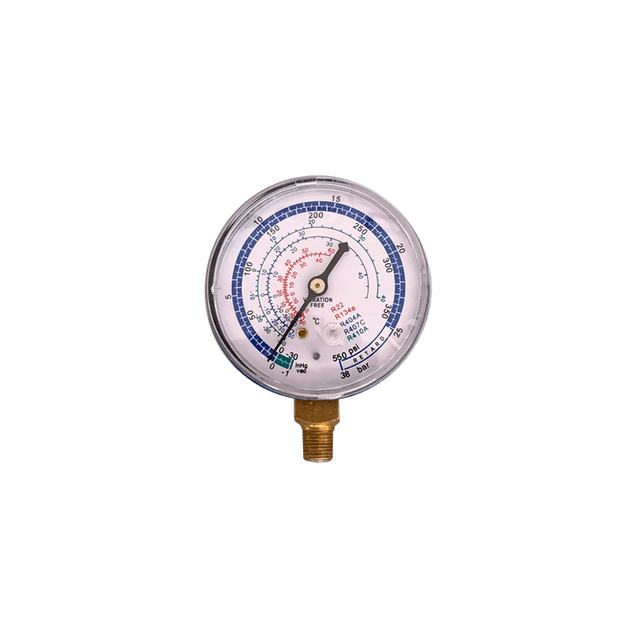 Manômetro Baixa Pressão R22 R134A R404A R407C R410A 68mm DSZH