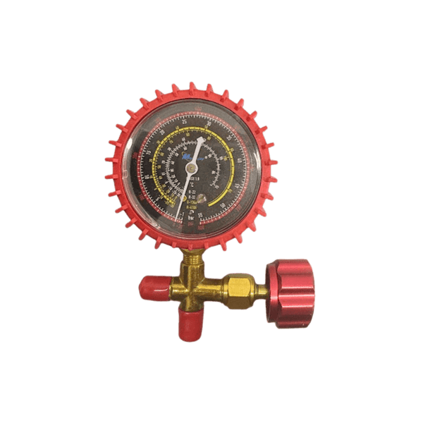Manifold Simples de 1 Via Alta Pressão R22/R134A/R404A/R407C/R410A