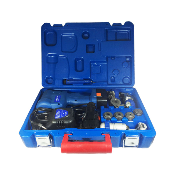 Kit Flangeador Elétrico Excêntrico com Cortador e Rebarbador