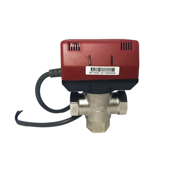 Válvula de 3 Vias 3/4" BSP com Atuador ON/OFF 220V
