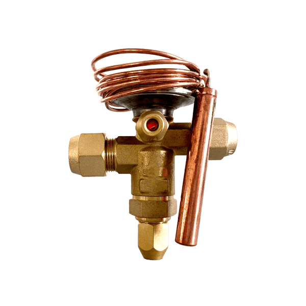 Válvula de Expansão Termostática Equalização Externa 3/8" e 5/8" R22/R407C Rosca SAE (TIXA 5TR)
